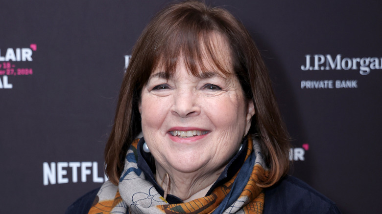 Closeup of Ina Garten smiling