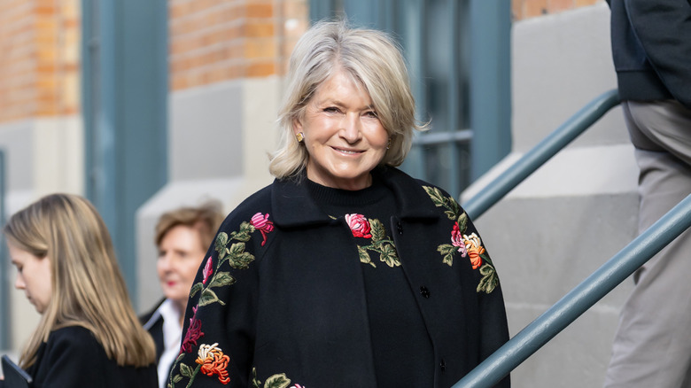 Martha Stewart smiling