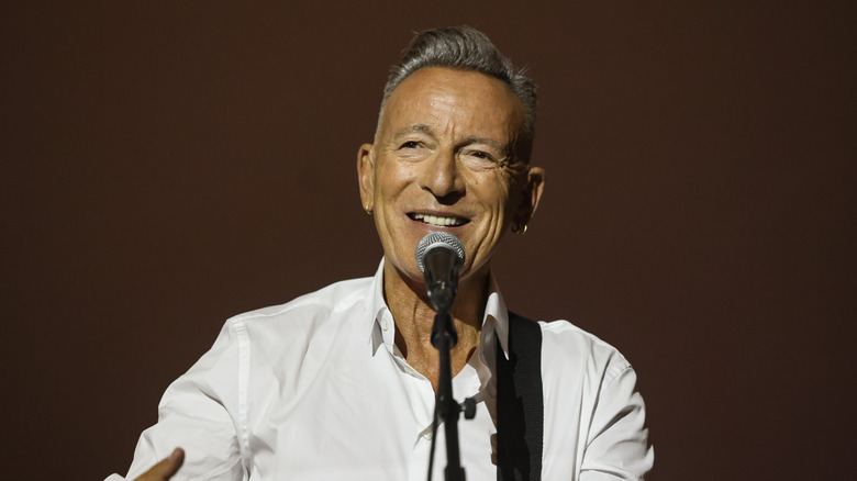 Bruce Springsteen on stage