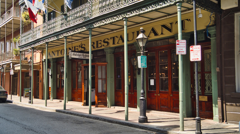 Exterior of Antoine's Restaurant
